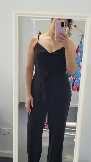 UNLEASH JUMPSUIT - BLACK
