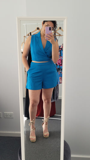 RAPTURE ME SHORTS - BLUE