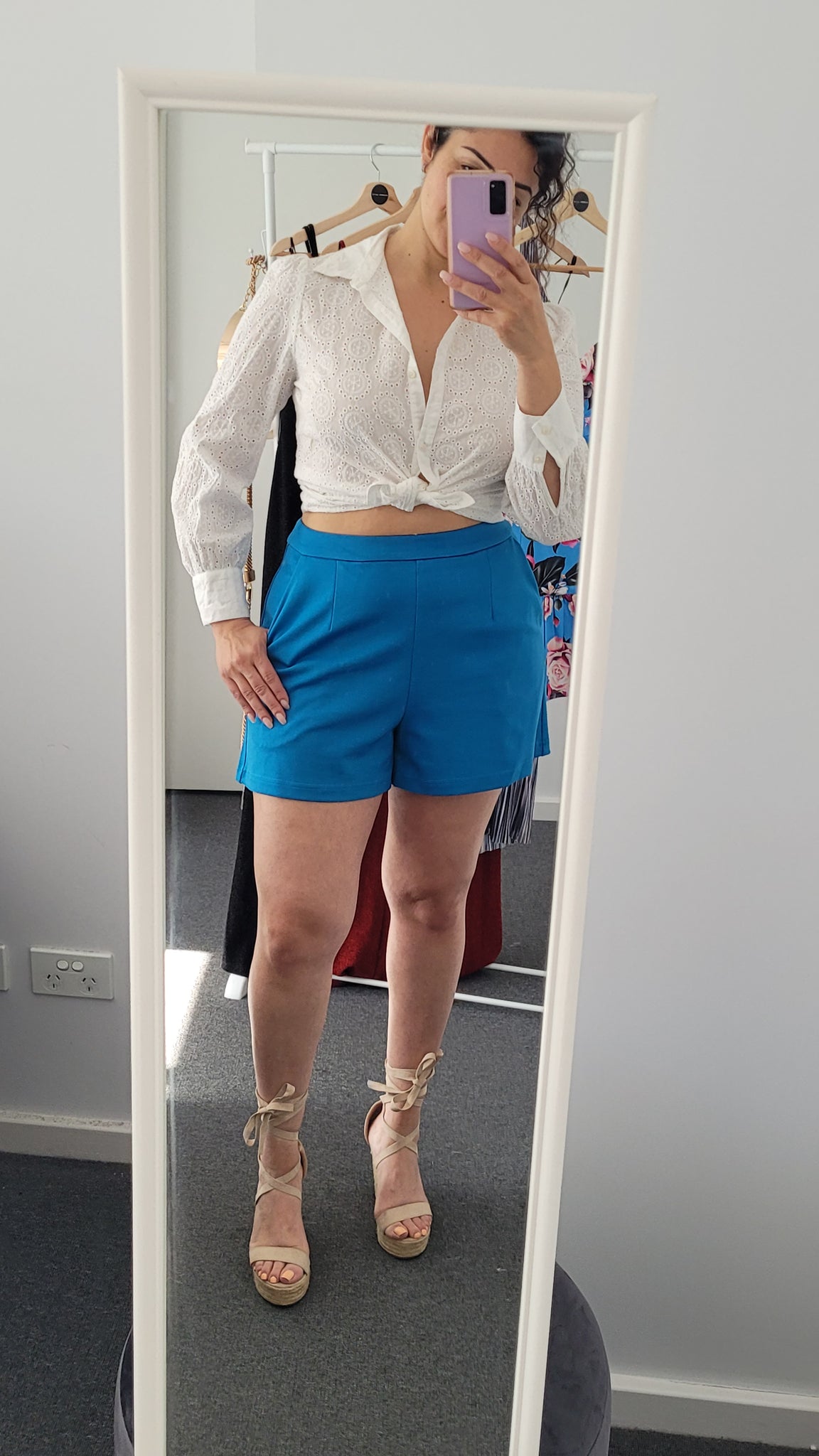 RAPTURE ME SHORTS - BLUE