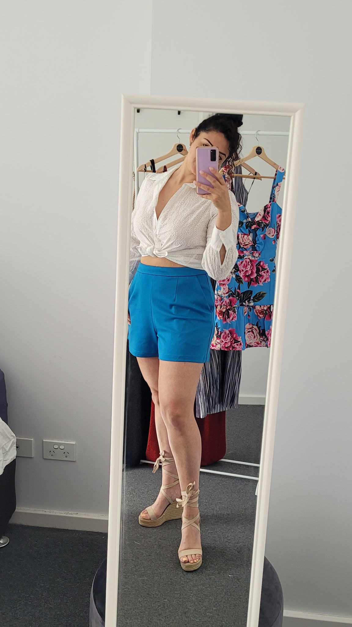 RAPTURE ME SHORTS - BLUE