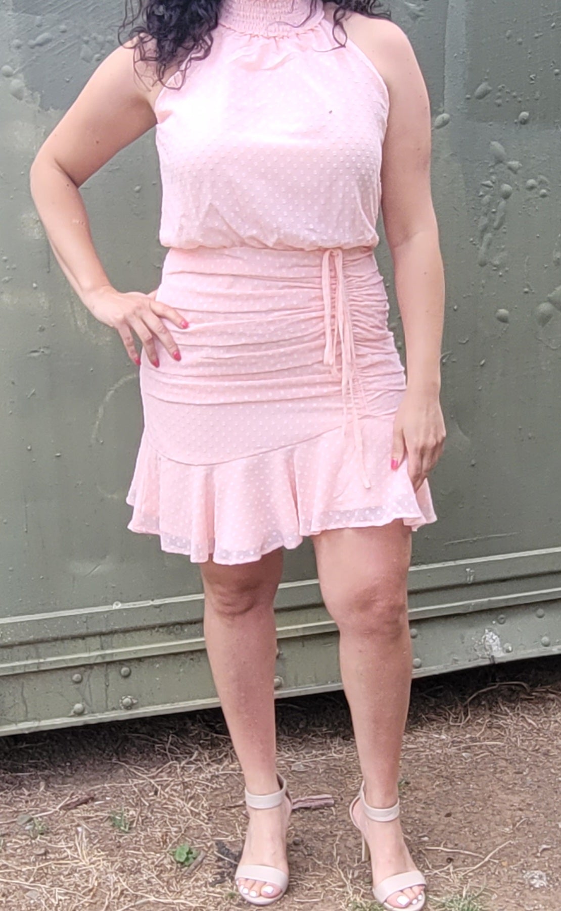 PIP DRESS BLUSH