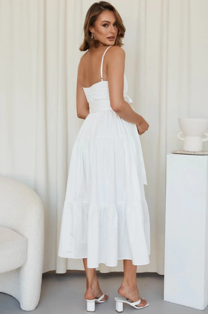 SABRINA DRESS WHITE
