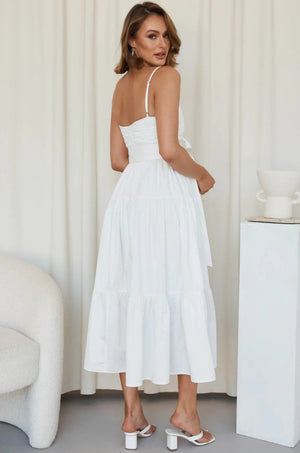 SABRINA DRESS WHITE
