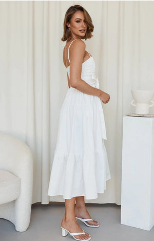 SABRINA DRESS WHITE