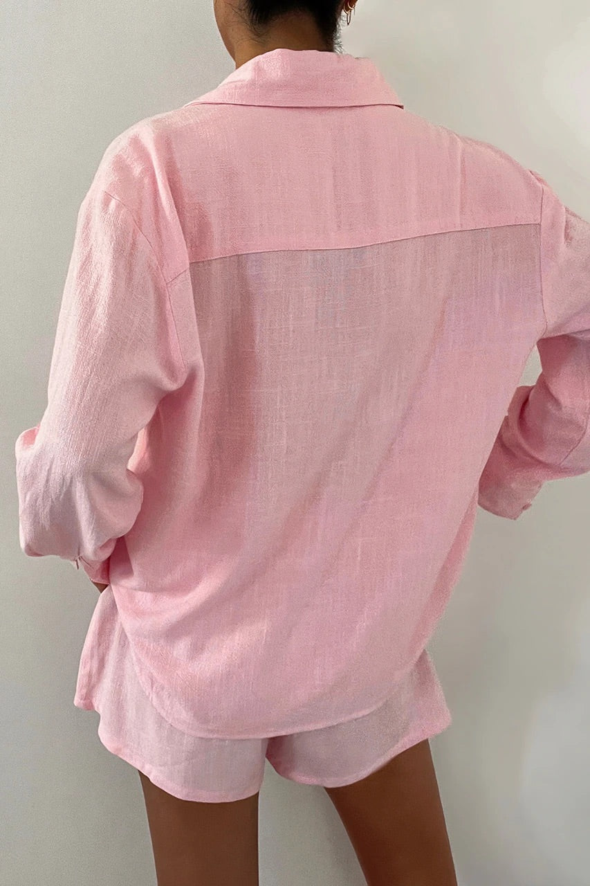 KYM SHIRT - LIGHT PINK