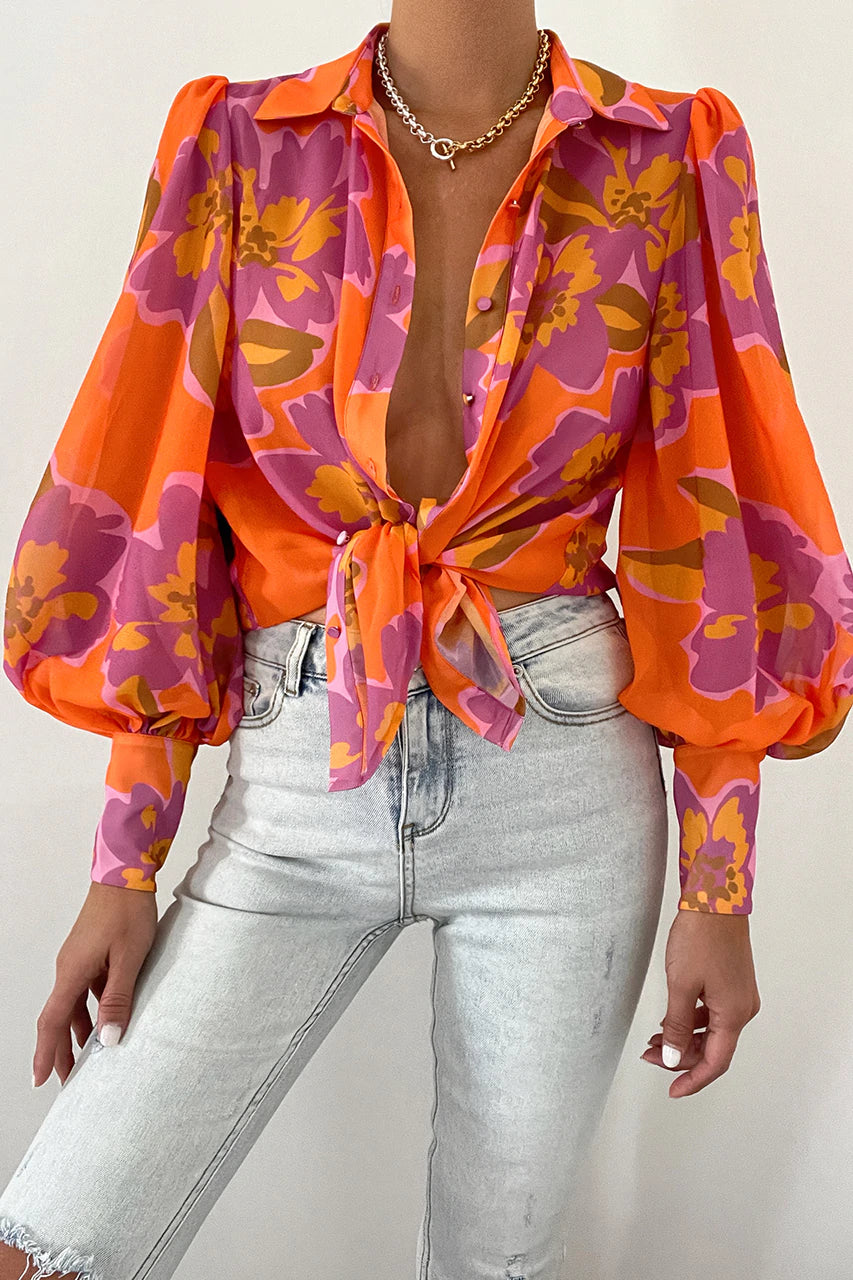 FLEETWOOD BLOUSE - ORCHID