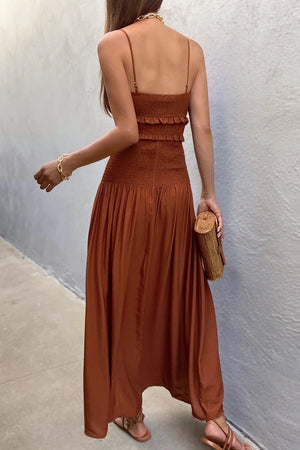 JORDAN MIDI DRESS - COPPER