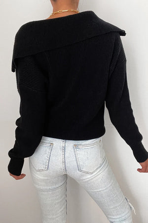 TRU SWEATER - BLACK