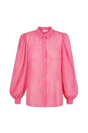 ELISE BLOUSE - FLAMINGO