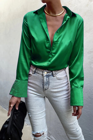 DANA SHIRT - EMERALD