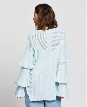 CLOUD NINE SWEATER - SKY BLUE