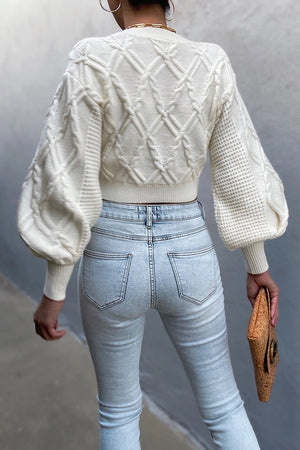 SADIE CARDIGAN - IVORY